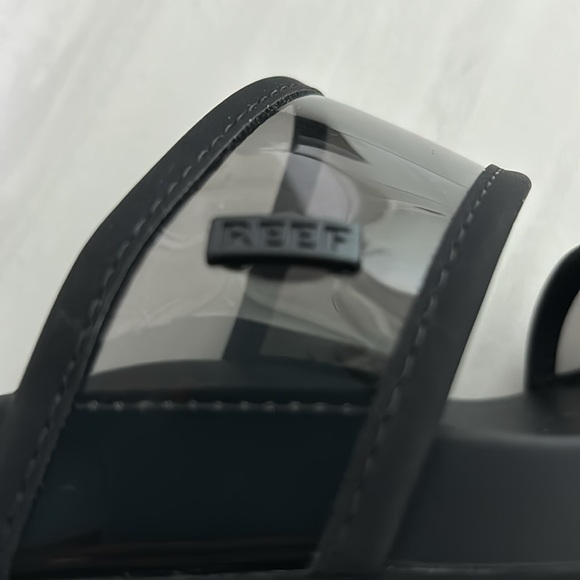 REEF women’s Vista Hi-Energy Sandal Black Transparent Straps size 6 - Picture 8 of 12